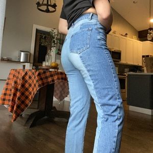 PacSun two toned mom jeans!